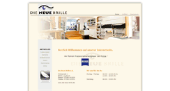 Desktop Screenshot of die-neue-brille.de