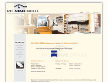 Tablet Screenshot of die-neue-brille.de